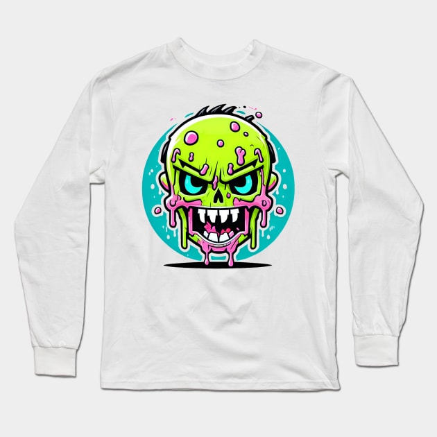 Urban Zombie Long Sleeve T-Shirt by Asu Tropis